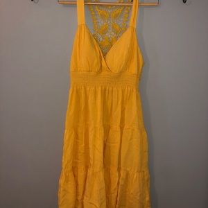 Bright yellow sundress